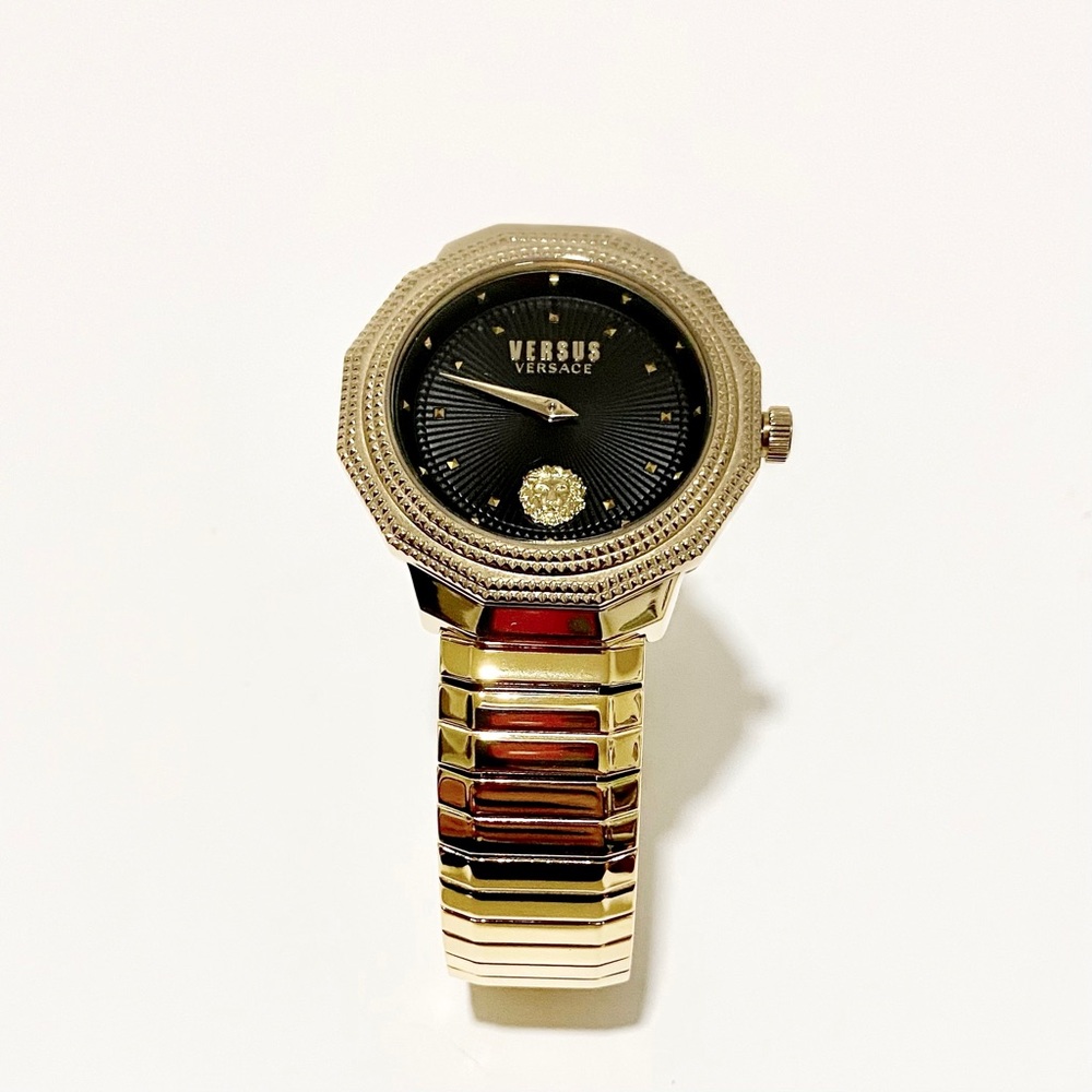 Versace Versus Versace Gold Studded Women’s Watch NWT - Picture 5 of 11